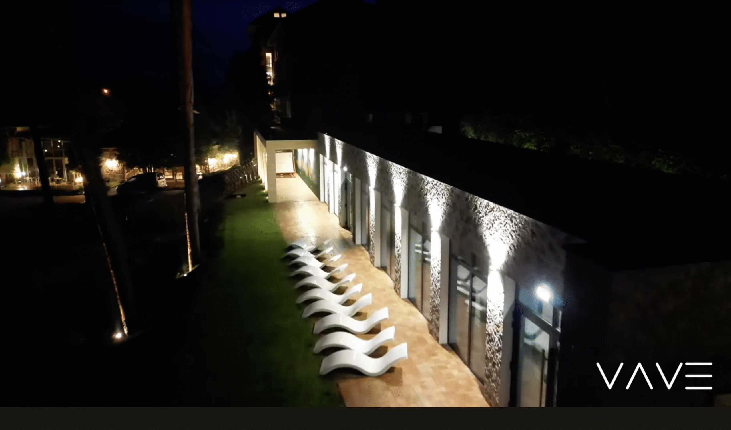 wanga-dsauna-spa-oswietlenie WANGA SAUNA & SPA oświetlenie architektoniczne - Wavelight